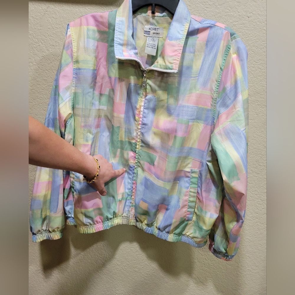 Vintage 90s koret windbreaker - Picture 9 of 9